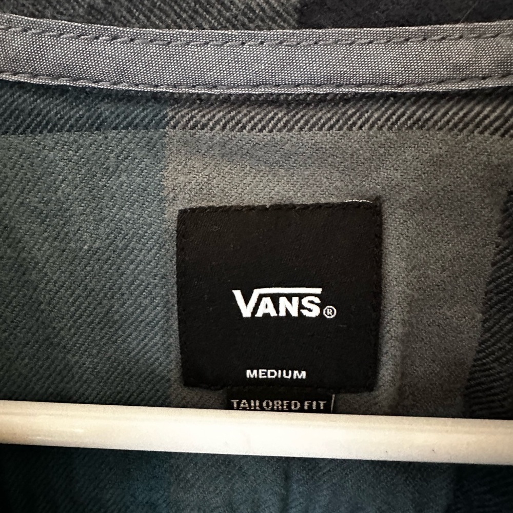 Vans Medium Button Down Flannel Shirt - image 2